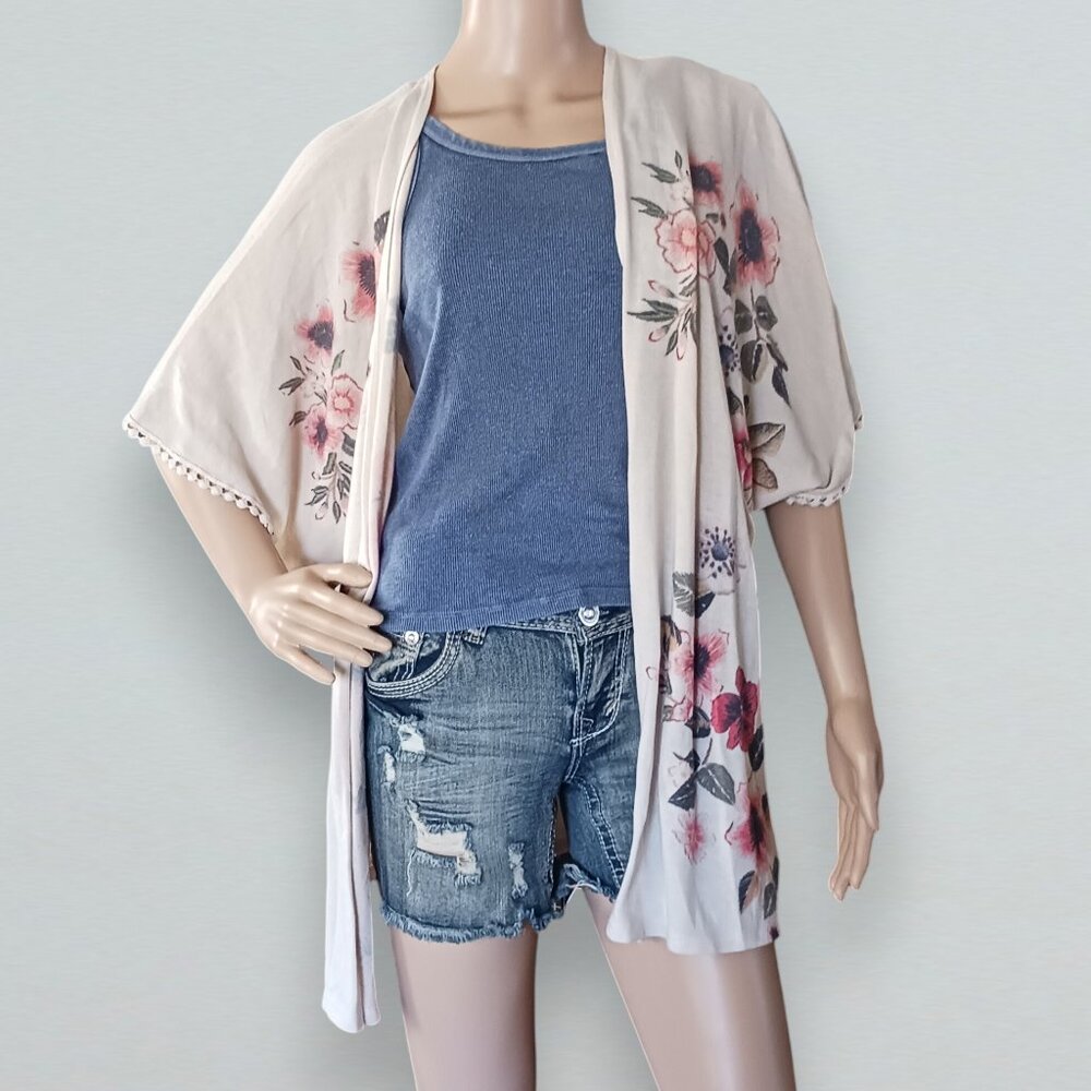 Floral Kimono Cardigan